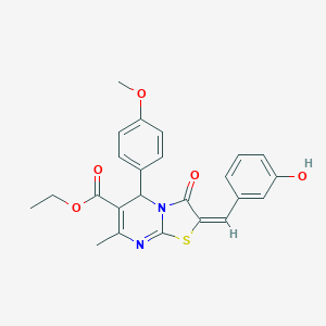 molecular formula C24H22N2O5S B402597 ethyl ole-1,3(2H)-dione 