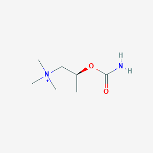 molecular formula C7H17N2O2+ B040260 (S)-Bethanechol CAS No. 111244-96-3
