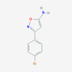 3-(4-Bromophenyl)isoxazol-5-amine