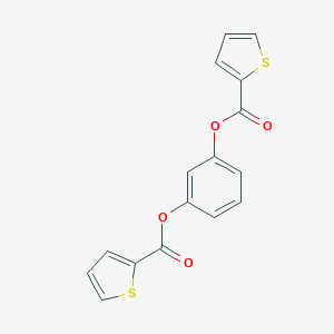 3-[(2-Thienylcarbonyl)oxy]phenyl 2-thiophenecarboxylate