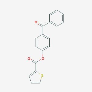 4-(Phenylcarbonyl)phenyl thiophene-2-carboxylate