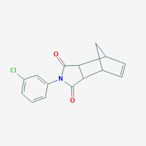 2-(3-chlorophenyl)-3a,4,7,7a-tetrahydro-1H-4,7-methanoisoindole-1,3(2H)-dione