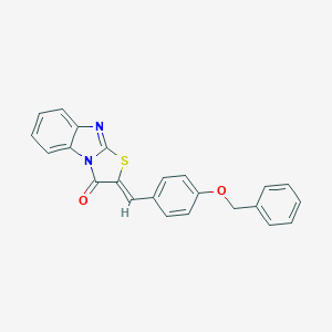 2-[4-(benzyloxy)benzylidene][1,3]thiazolo[3,2-a]benzimidazol-3(2H)-one