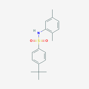 4-tert-butyl-N-(2,5-dimethylphenyl)benzenesulfonamide