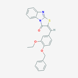 2-[4-(benzyloxy)-3-ethoxybenzylidene][1,3]thiazolo[3,2-a]benzimidazol-3(2H)-one