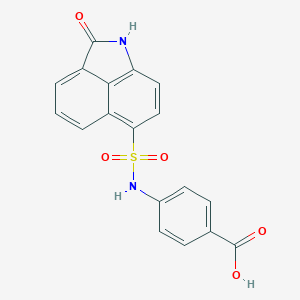4-(2-Oxo-1,2-dihydro-benzo[cd]indole-6-sulfonylamino)-benzoic acid