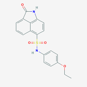 N-(4-ethoxyphenyl)-2-oxo-1,2-dihydrobenzo[cd]indole-6-sulfonamide