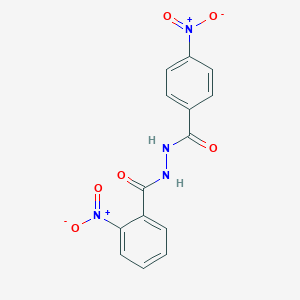 2-nitro-N'-(4-nitrobenzoyl)benzohydrazide