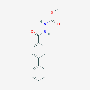 Methyl 2-(biphenyl-4-ylcarbonyl)hydrazinecarboxylate