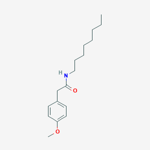 2-(4-methoxyphenyl)-N-octylacetamide