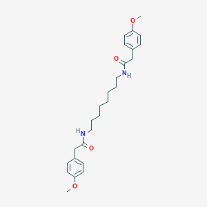 2-(4-methoxyphenyl)-N-(8-{[(4-methoxyphenyl)acetyl]amino}octyl)acetamide