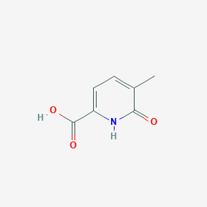 molecular formula C7H7NO3 B040268 5-甲基-6-氧代-1,6-二氢吡啶-2-羧酸 CAS No. 115185-79-0