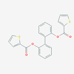 2'-[(2-Thienylcarbonyl)oxy][1,1'-biphenyl]-2-yl 2-thiophenecarboxylate