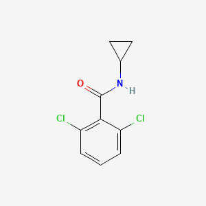 molecular formula C10H9Cl2NO B4027017 2,6-dichloro-N-cyclopropylbenzamide CAS No. 63887-15-0