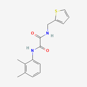 molecular formula C15H16N2O2S B4027965 N-(2,3-dimethylphenyl)-N'-(2-thienylmethyl)ethanediamide 