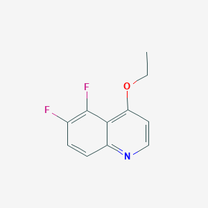 4-Ethoxy-5,6-difluoroquinoline