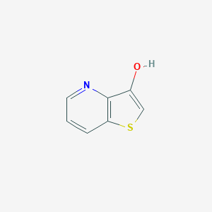 molecular formula C7H5NOS B040298 Thieno[3,2-b]pyridin-3-ol CAS No. 118801-95-9