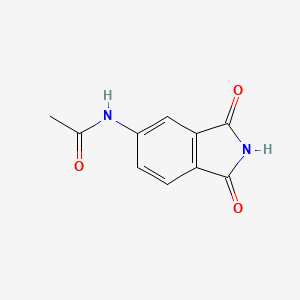 molecular formula C10H8N2O3 B4031056 N-(1,3-dioxo-2,3-dihydro-1H-isoindol-5-yl)acetamide CAS No. 10506-95-3