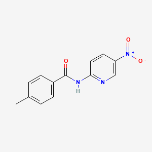 molecular formula C13H11N3O3 B4031789 4-methyl-N-(5-nitropyridin-2-yl)benzamide CAS No. 560078-54-8