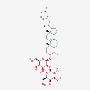molecular formula C40H66O12 B040318 Eryloside A CAS No. 119760-82-6