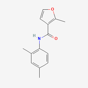 molecular formula C14H15NO2 B4033481 N-(2,4-dimethylphenyl)-2-methyl-3-furamide 
