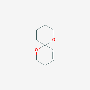 molecular formula C9H14O2 B040338 1,7-Dioxaspiro[5.5]undec-4-ene CAS No. 113297-14-6