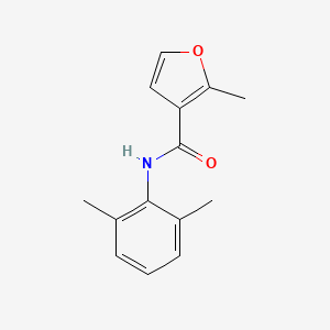 molecular formula C14H15NO2 B4033919 N-(2,6-dimethylphenyl)-2-methylfuran-3-carboxamide 