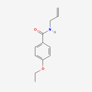 molecular formula C12H15NO2 B4034596 N-allyl-4-ethoxybenzamide CAS No. 546106-37-0