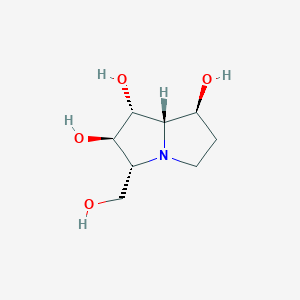 molecular formula C8H15NO4 B040350 Alexine CAS No. 116174-63-1