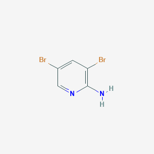 molecular formula C5H4Br2N2 B040352 2-Amino-3,5-dibromopyridine CAS No. 35486-42-1