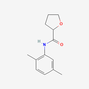 molecular formula C13H17NO2 B4035428 N-(2,5-dimethylphenyl)tetrahydro-2-furancarboxamide 