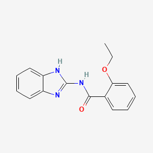 molecular formula C16H15N3O2 B4035597 N-(1H-benzimidazol-2-yl)-2-ethoxybenzamide 