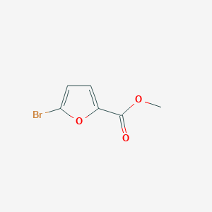 molecular formula C6H5BrO3 B040367 Methyl 5-bromofuran-2-carboxylate CAS No. 2527-99-3