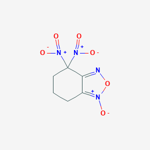 B403776 4,4-Dinitro-4,5,6,7-tetrahydro-2,1,3-benzoxadiazole 1-oxide CAS No. 330982-46-2