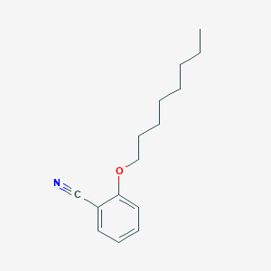 molecular formula C15H21NO B040379 2-(Octyloxy)benzonitrile CAS No. 121554-14-1