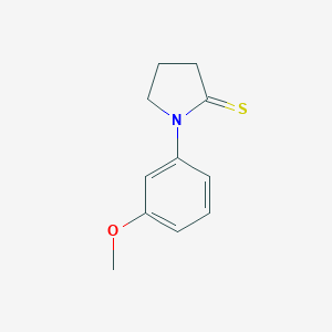 B040401 1-(3-Methoxyphenyl)pyrrolidine-2-thione CAS No. 116614-76-7