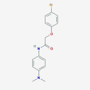 2-(4-bromophenoxy)-N-[4-(dimethylamino)phenyl]acetamide