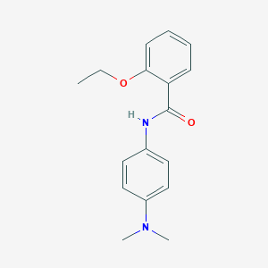 molecular formula C17H20N2O2 B404244 N-[4-(dimethylamino)phenyl]-2-ethoxybenzamide CAS No. 304672-37-5