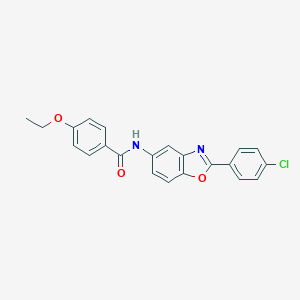 N-[2-(4-Chloro-phenyl)-benzooxazol-5-yl]-4-ethoxy-benzamide