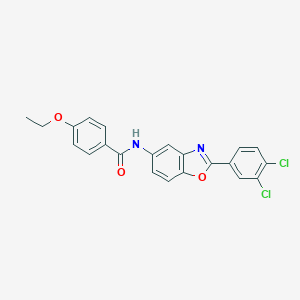 N-[2-(3,4-dichlorophenyl)-1,3-benzoxazol-5-yl]-4-ethoxybenzamide