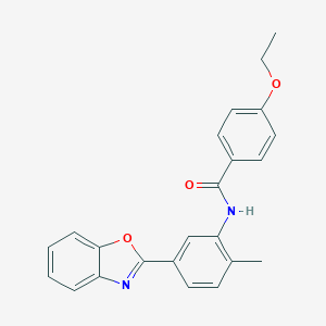 N-[5-(1,3-benzoxazol-2-yl)-2-methylphenyl]-4-ethoxybenzamide