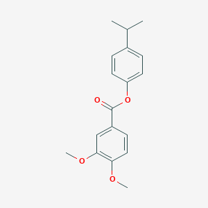 4-Isopropylphenyl 3,4-dimethoxybenzoate