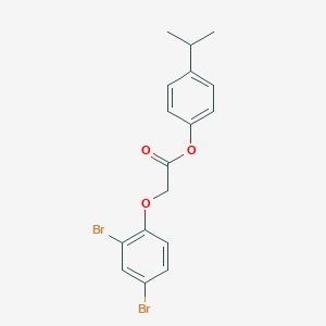 4-Isopropylphenyl (2,4-dibromophenoxy)acetate