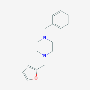 molecular formula C16H20N2O B404416 1-Benzyl-4-(furan-2-ylmethyl)piperazine CAS No. 266674-68-4