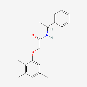 molecular formula C19H23NO2 B4044537 N-(1-phenylethyl)-2-(2,3,5-trimethylphenoxy)acetamide 