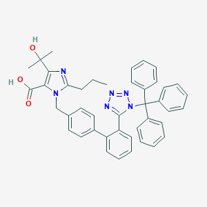 molecular formula C43H40N6O3 B040453 Trityl olMesartan acid CAS No. 761404-85-7