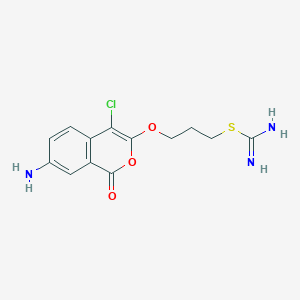 molecular formula C13H14ClN3O3S B040454 Acitic CAS No. 113251-07-3