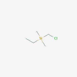 molecular formula C5H13ClSi B040465 (Chloromethyl)dimethylethylsilane CAS No. 3121-77-5