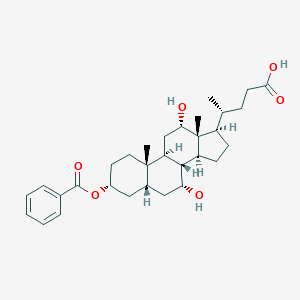 molecular formula C31H44O6 B040469 3-Benzoylcholic acid CAS No. 118121-37-2