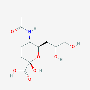 N-Acetyl-4,7-dideoxyneuraminic acid